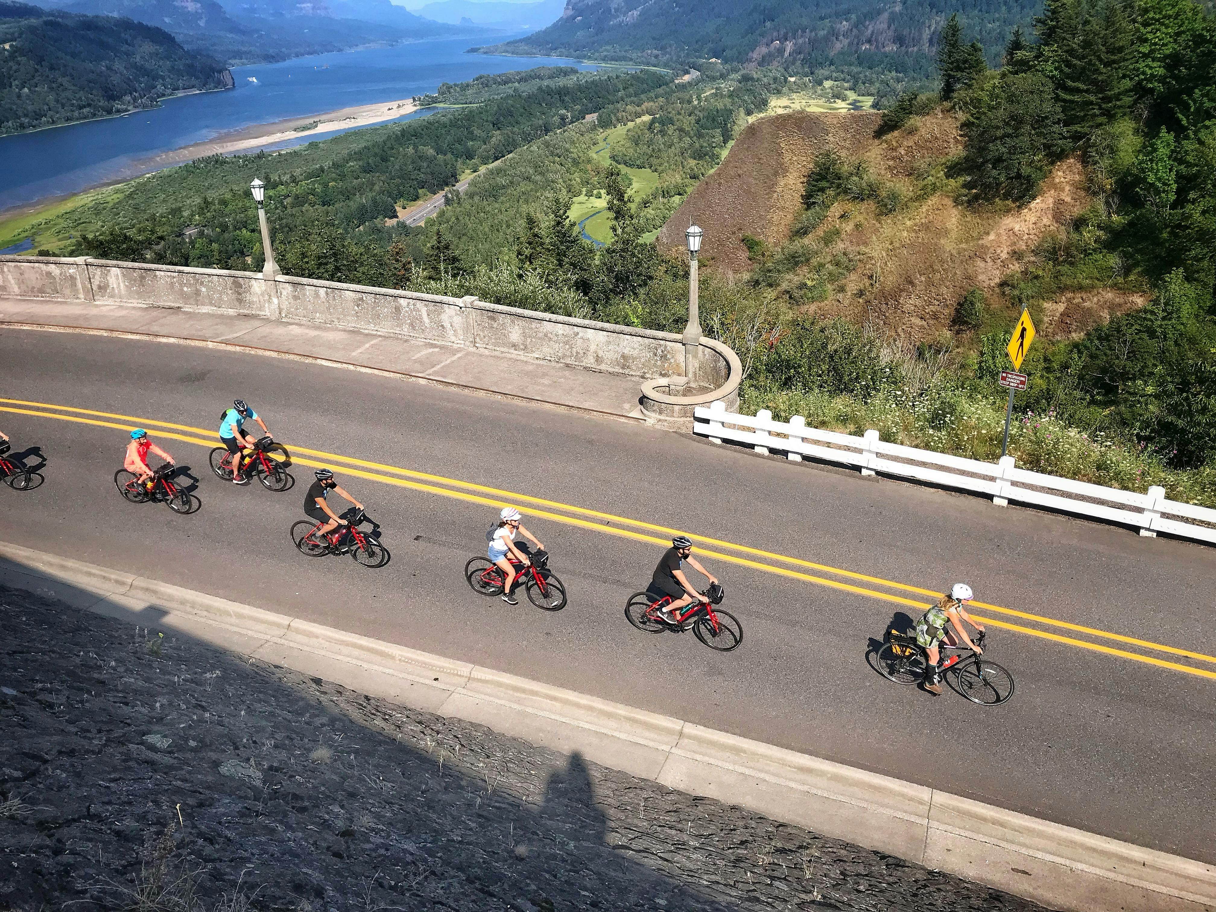 Wycieczka rowerowa po ukrytych wodospadach Columbia River Gorge