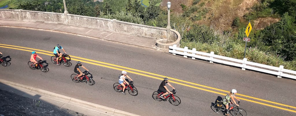 Visite à vélo des cascades cachées de Columbia River Gorge