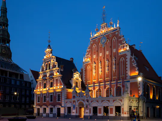 Entrance ticket to the House of the Black Heads in Riga