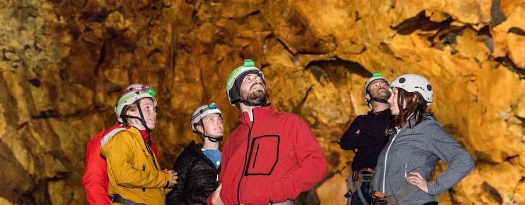 Visite guidée islandaise à l'intérieur du volcan