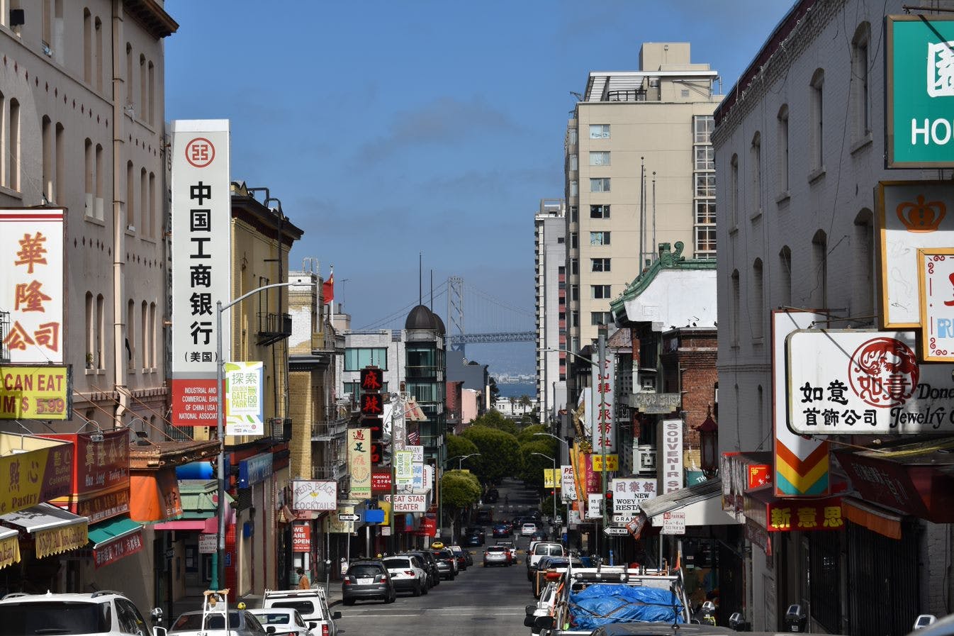 San Francisco Chinatown Essen und Geschichte Wanderung