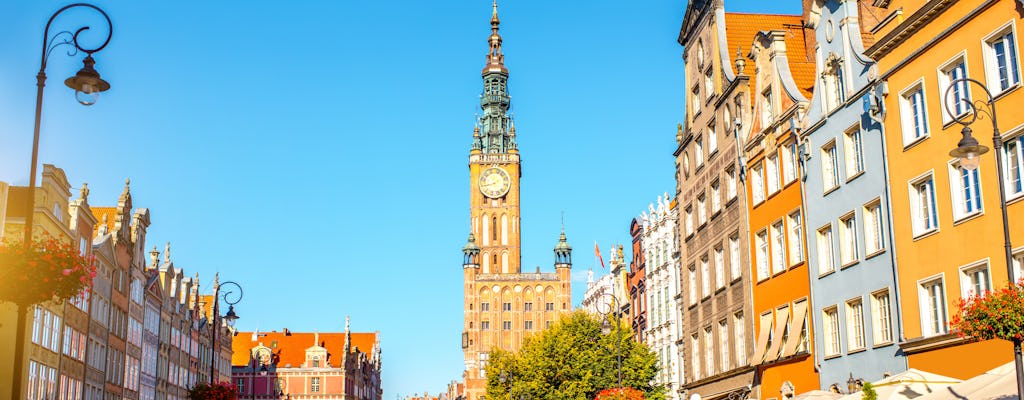 Ingresso para a prefeitura de Gdansk e para o centro histórico com destaques de visita guiada privada