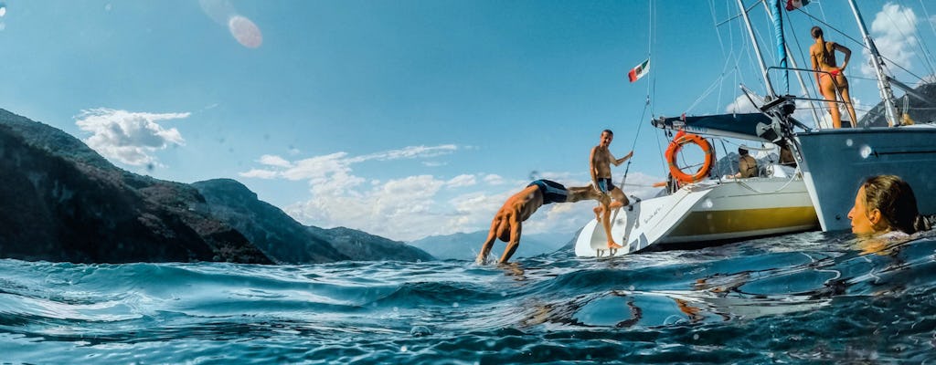 Półdniowe doświadczenie żeglarskie na jeziorze Como