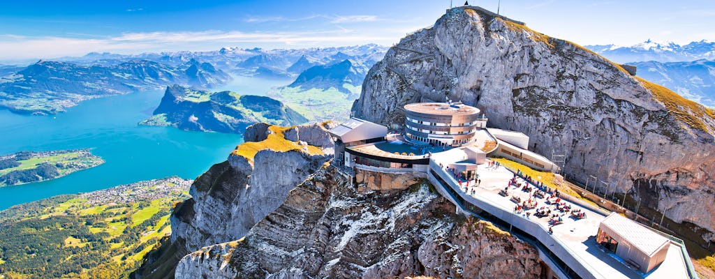 Private Golden Round Trip to the Pilatus from Zurich