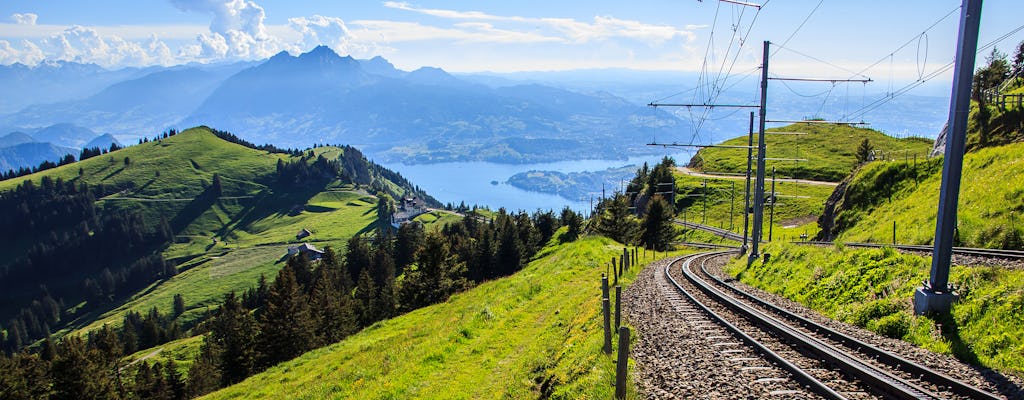 Excursão privada de um dia para Rigi, a rainha das montanhas, e para Lucerna saindo de Zurique