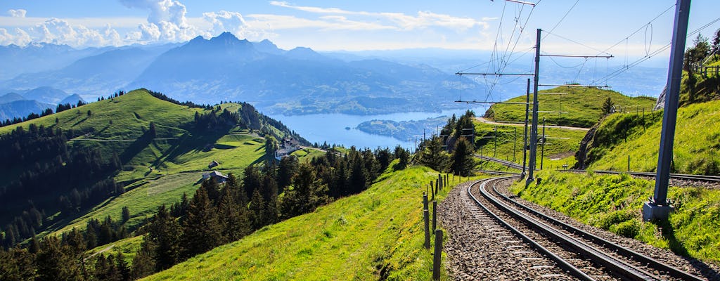 Tour privato di un giorno al Rigi, la regina delle montagne, e a Lucerna da Zurigo