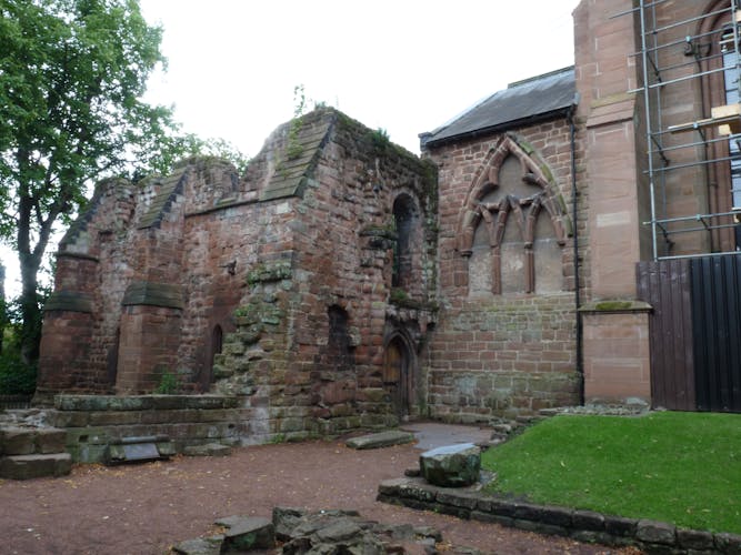 Uncover haunted Chester on a spooky self guided audio tour through the Roman city