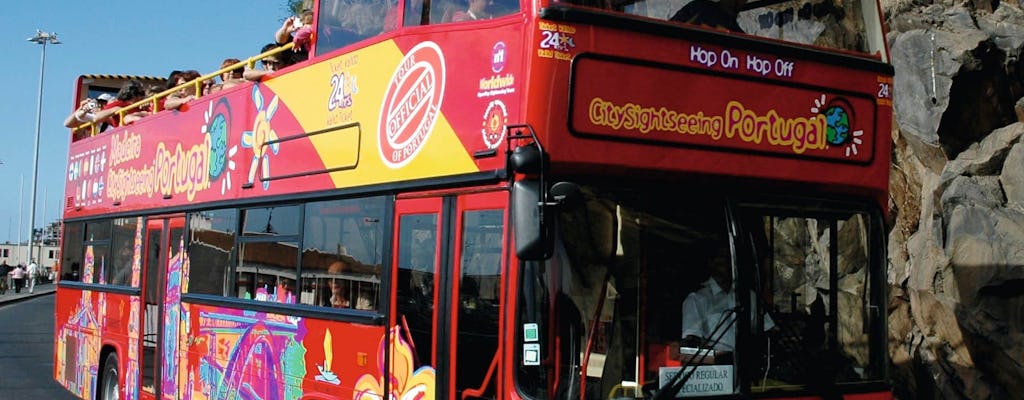 Bus touristique City Sightseeing sur les lignes rouge et verte
