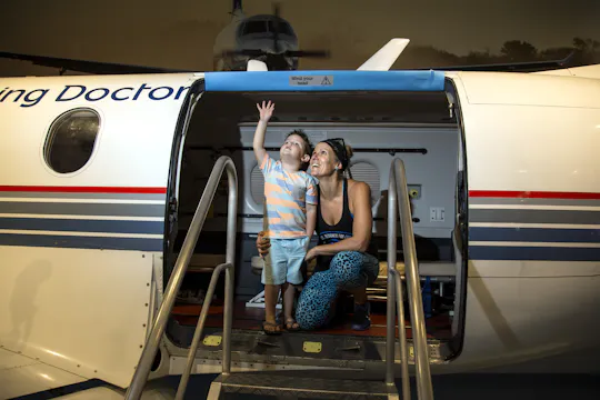 Billet combiné pour l'installation touristique RFDS et le musée de l'aviation de Darwin