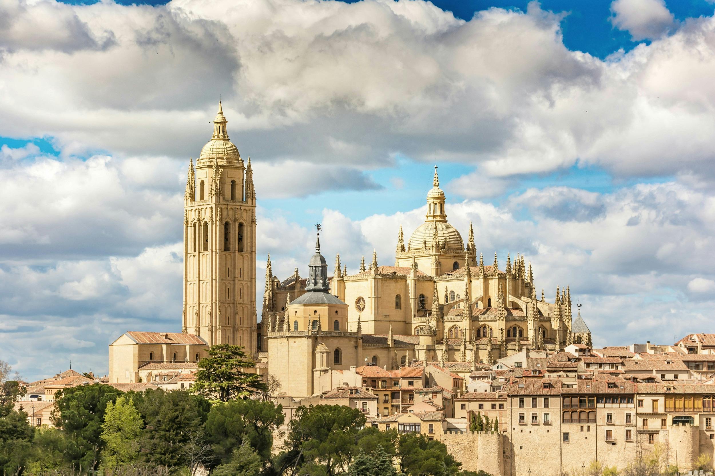 Toegangskaartje voor de kathedraal van Segovia