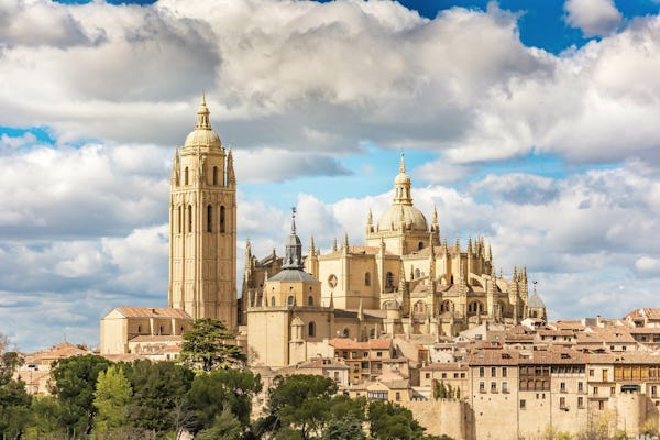 Toegangskaartje voor de kathedraal van Segovia