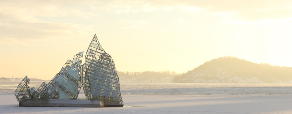 Zimowe atrakcje Oslo na wycieczce rowerowej