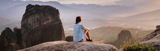 Hiking tour of Meteora's hidden trails