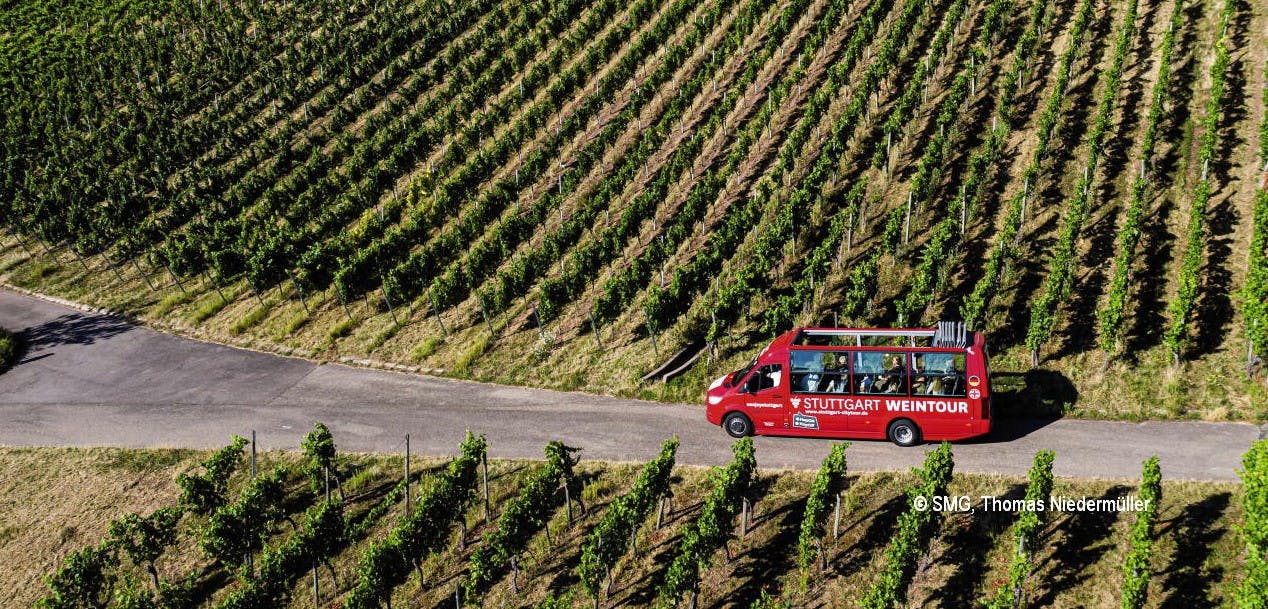 24-hour Stuttgart hop-on hop-off bus winetour