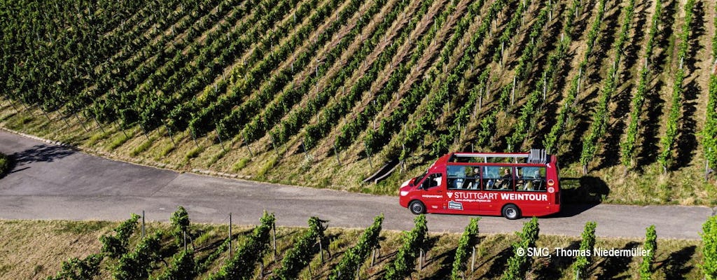 24-hour Stuttgart hop-on hop-off bus winetour