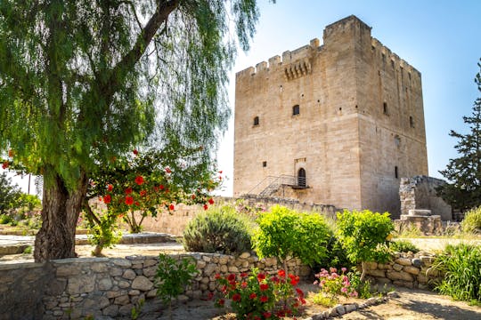 Gamla Kourion, Kolossi-slottet, Omodos & vingårdstur