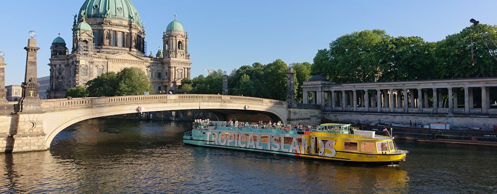 East-Side-Tour - een stadstour op de rivier de Spree ten oosten van Berlijn