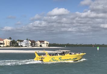 Clearwater Beach day trip with Sea Screamer ride