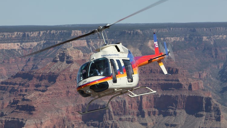 North Canyon helicopter tour from Grand Canyon South Rim