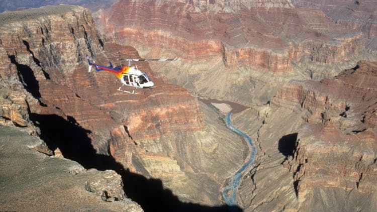 North Canyon helicopter tour from Grand Canyon South Rim