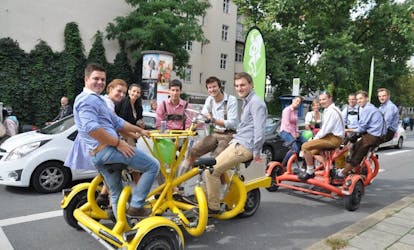 Лучшая экскурсия по Мюнхену с гидом на конференц-велосипеде