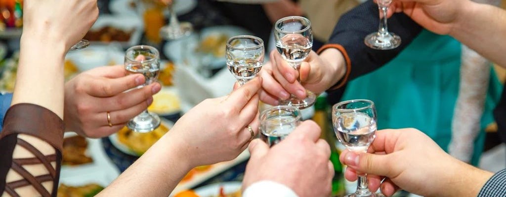 Warsaw vodka tasting group tour