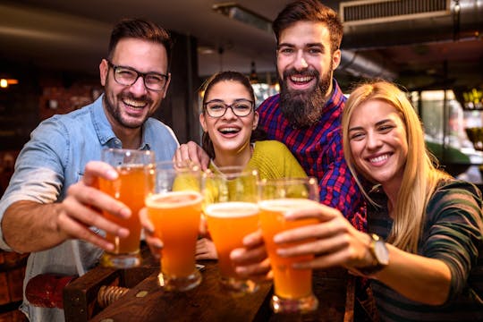 Beer tasting group tour in Warsaw