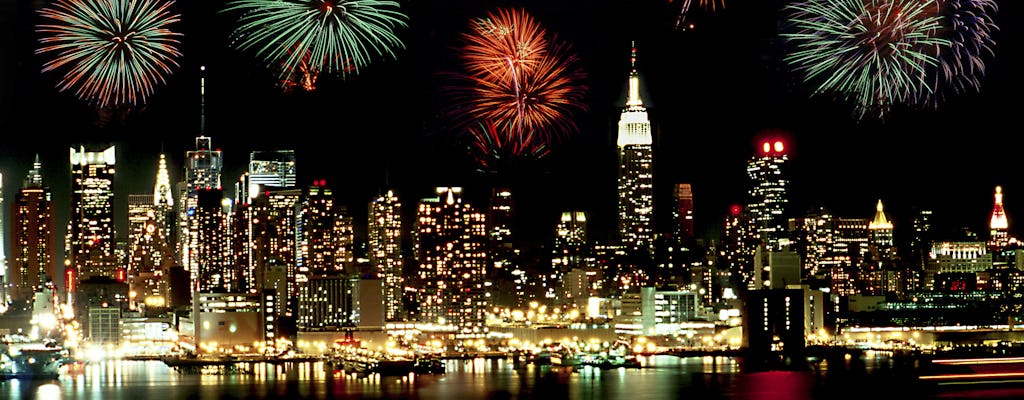 4. Juli Feuerwerkssegel von New York