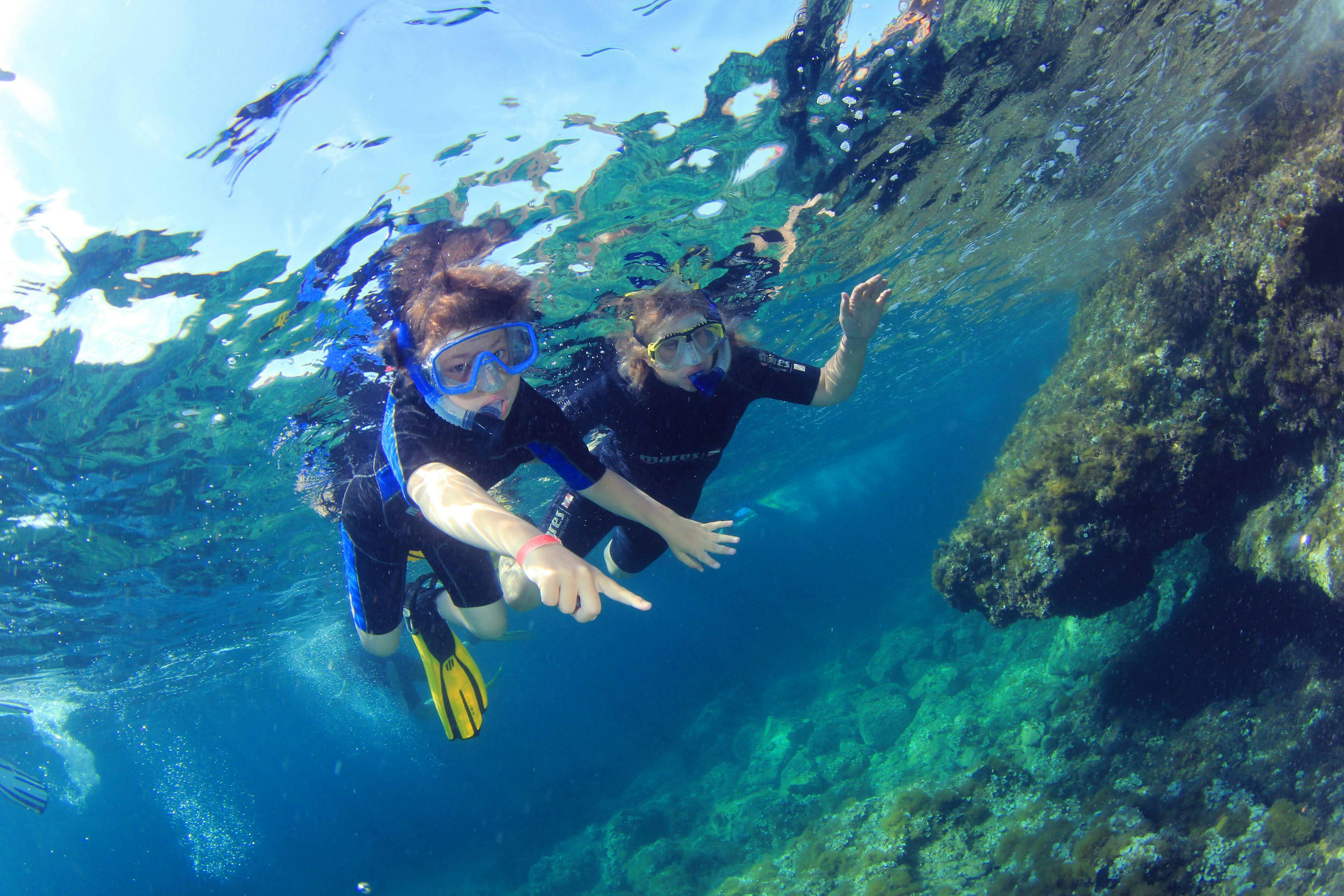 Mallorca snorkelture med Skualo Water Sports