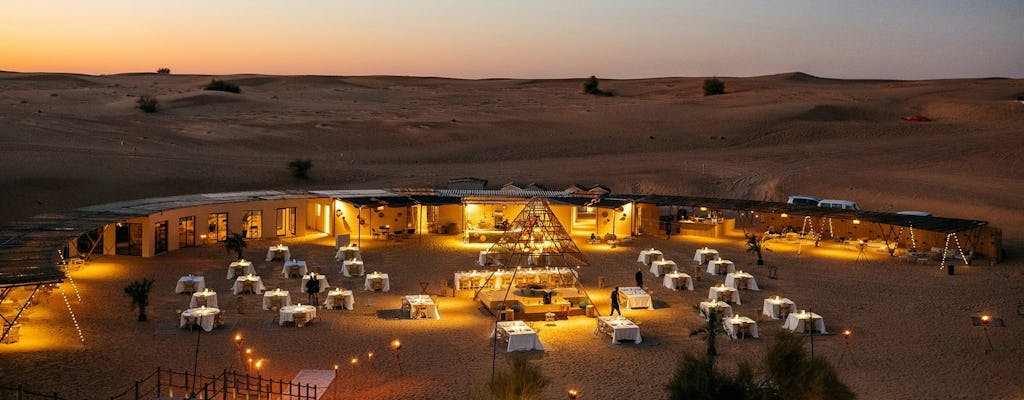 Campamento Sonara experiencia y cena en el desierto