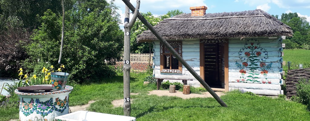 Visite privée du village peint de Zalipie au départ de Cracovie