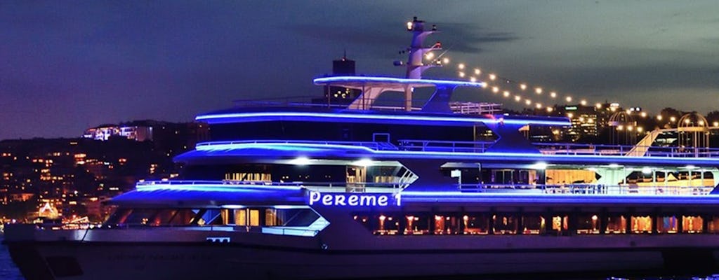 Bosphorus dinner cruise and live show