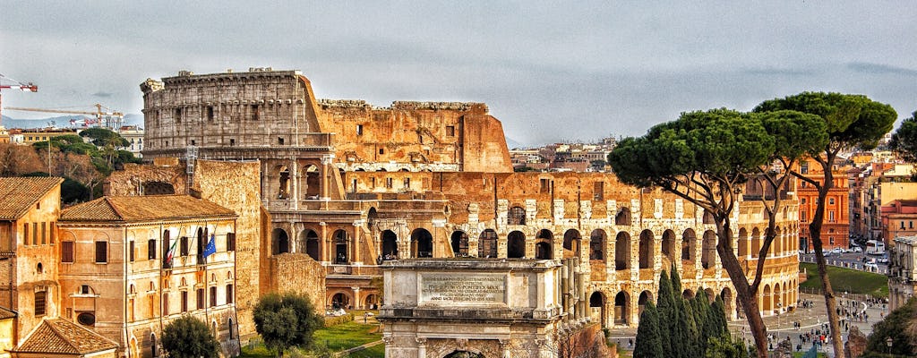Visita a pie autoguiada de la antigua Roma con la aplicación Tebikii