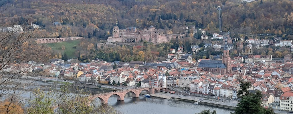 Wycieczka piesza z przewodnikiem po ścieżce filozoficznej w Heidelbergu