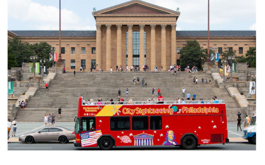 City Sightseeing hop-on hop-off bus tour of Philadelphia