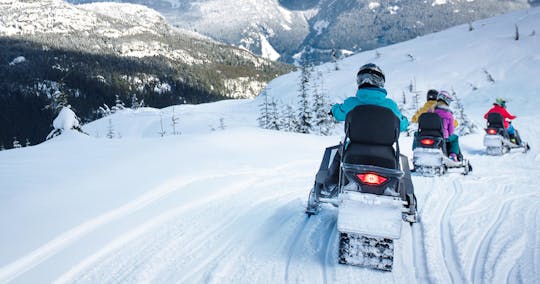 Whistler snowmobiling - Beginner afternoon tour
