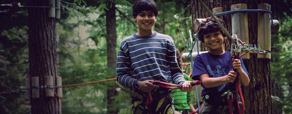 Luchthindernisbaan in Cougar Mountain – Kinderparcours