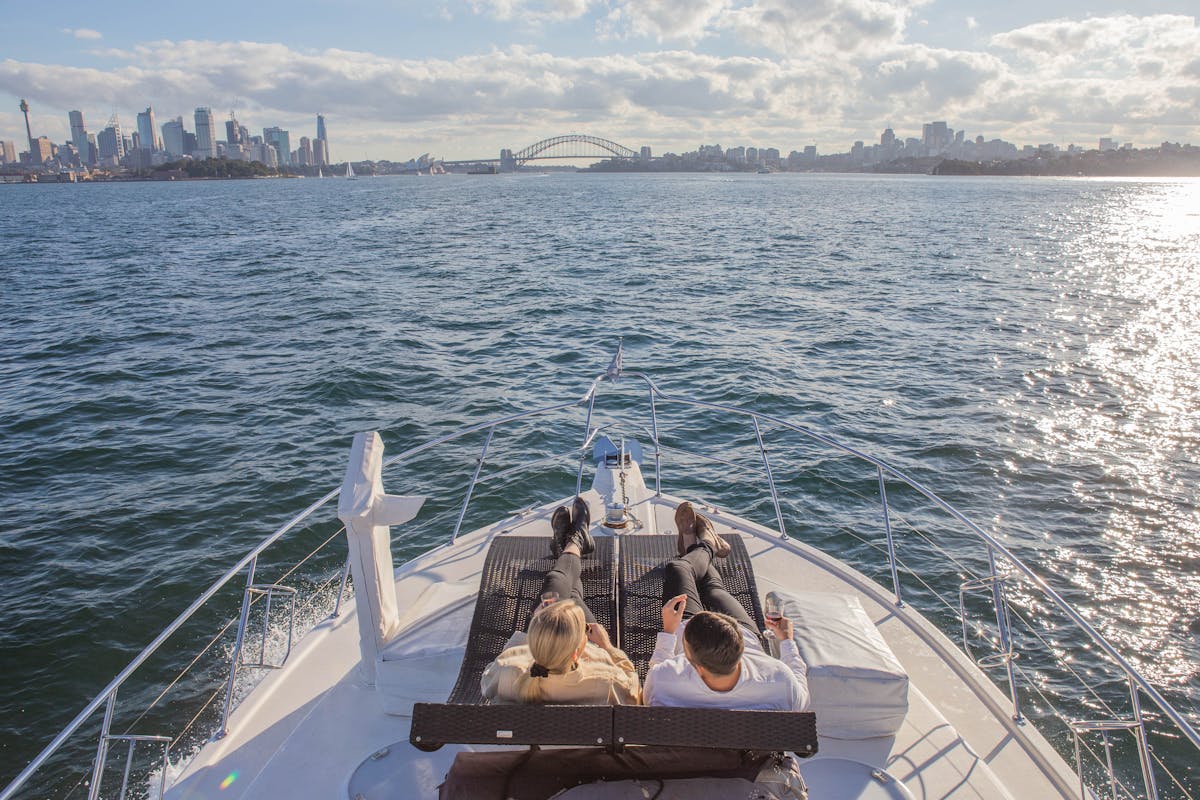 Lange lunch- of dinercruise in Sydney Harbour
