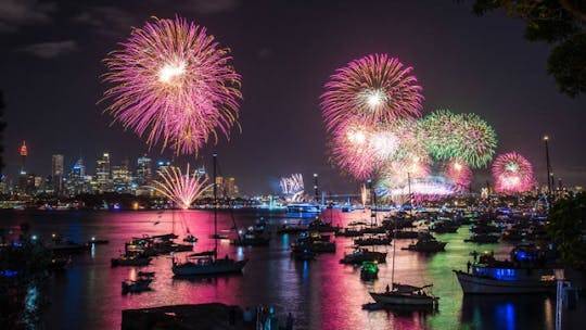 New Year's Eve party cruise at Sydney Harbor