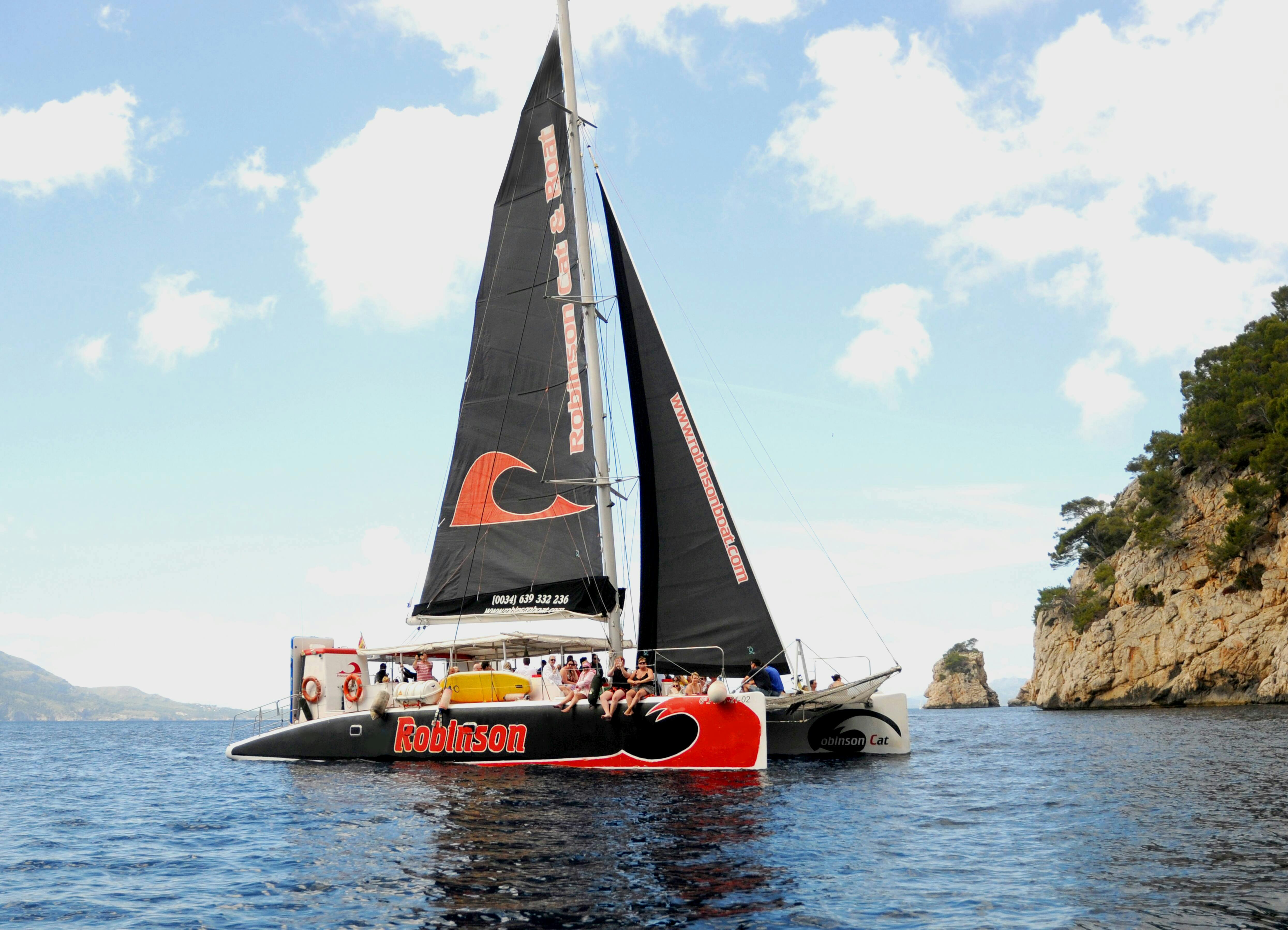 Robinson Catamaran Dolphin Watching Tour North Majorca