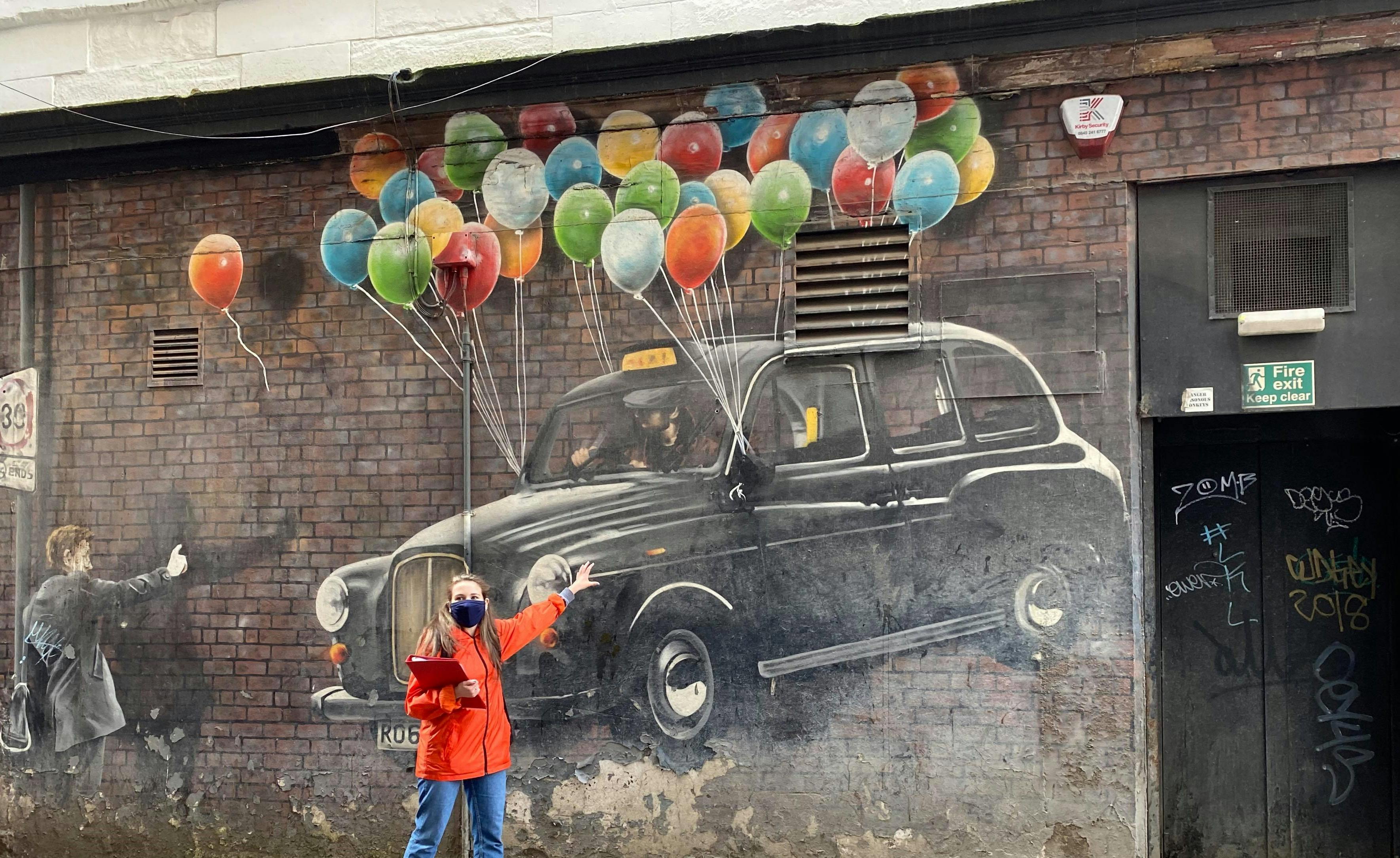 Excursão de arte de rua em Glasgow