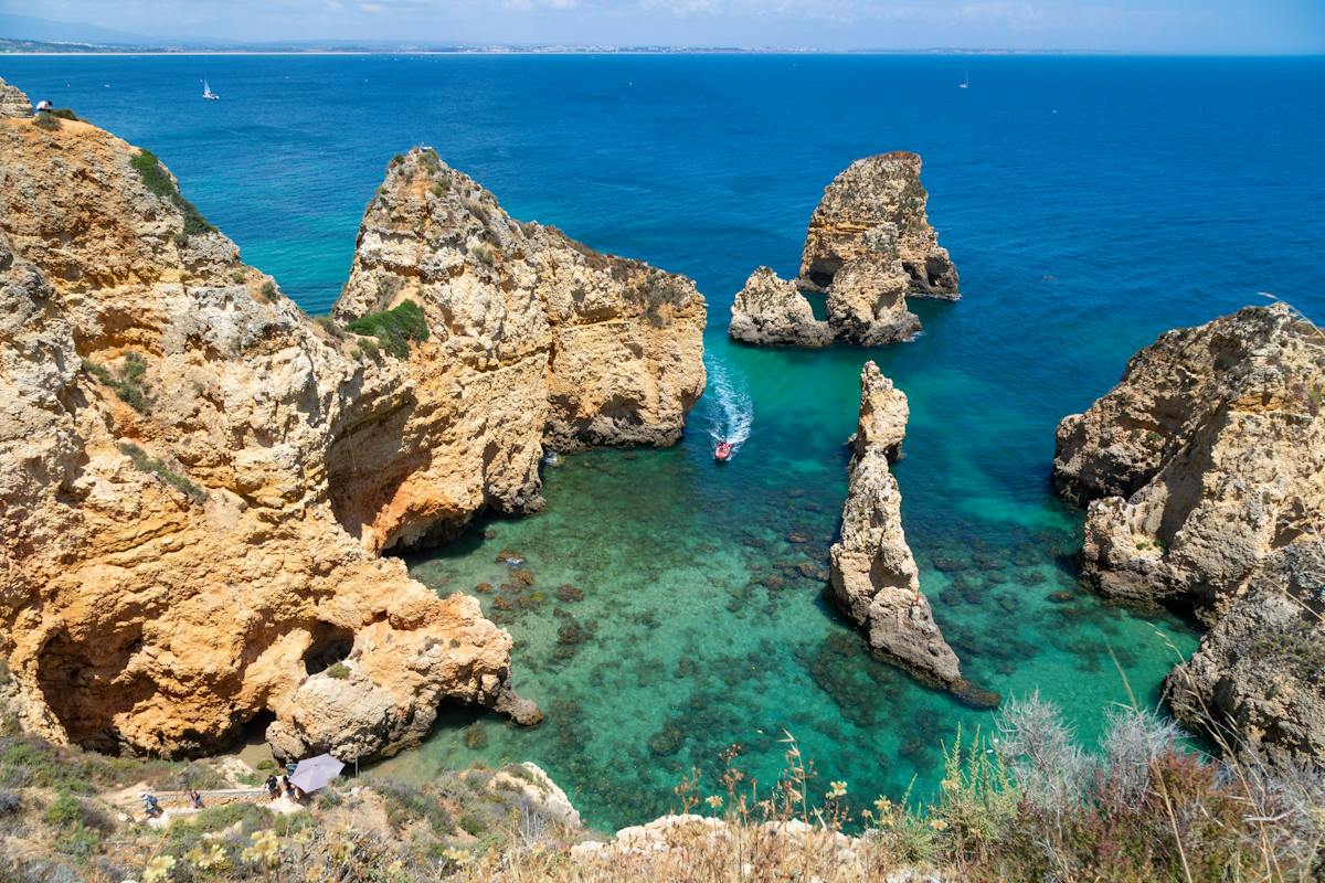 Full day guided tour of the western Algarve by private minibus