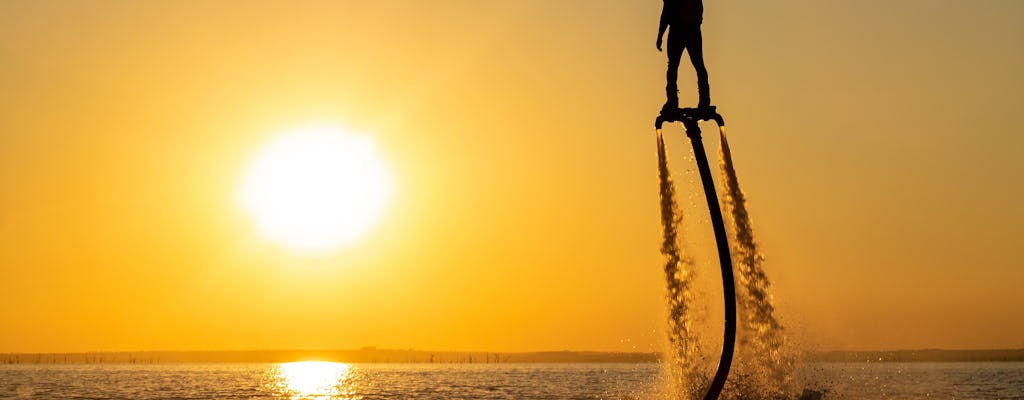 Expérience de flyboard à Dubaï