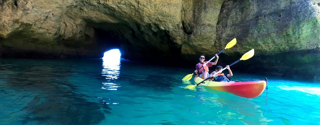 Excursion privée en catamaran et kayak à Benagil