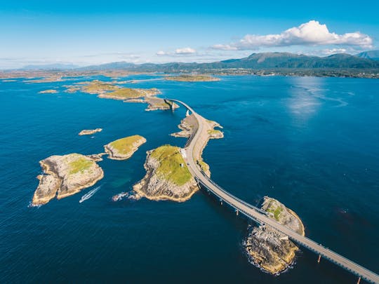 Drive the adventurous Atlantic Ocean Road from Molde