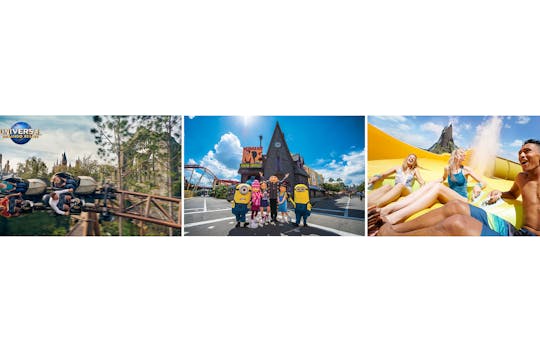 Bilhete Park-to-Park para 2 dias em 3 parques do Universal Orlando Resort