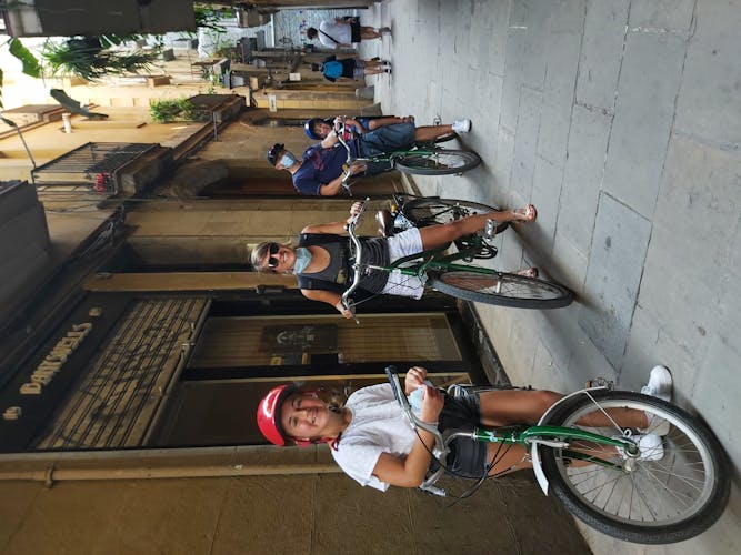 Barcelona family bike tour