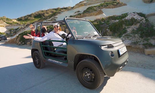 Passeio elétrico 4x4 em Gozo