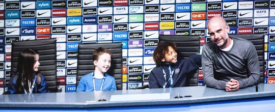 O tour guiado pelo estádio do Manchester City