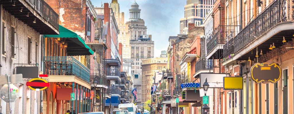 El recorrido en autobús por la ciudad de Nueva Orleans